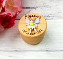 Tooth Fairy Box (Personalised with Curved Writing)