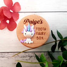 Unicorn Tooth Fairy Box (Personalised)
