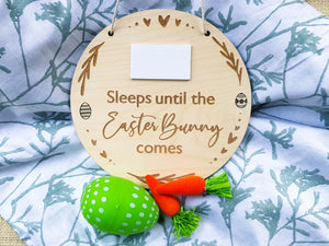 Easter Countdown Plaque