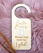 Easter Bunny Door Hangers (Personalised- Design #1)