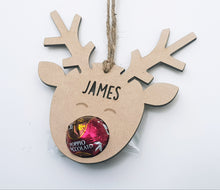 Personalised Christmas Decoration- Lindt Ball/ Chupa Chup Reindeer