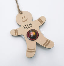 Personalised Christmas Decoration- Lindt Ball/ Chupa Chup Gingerbread Man