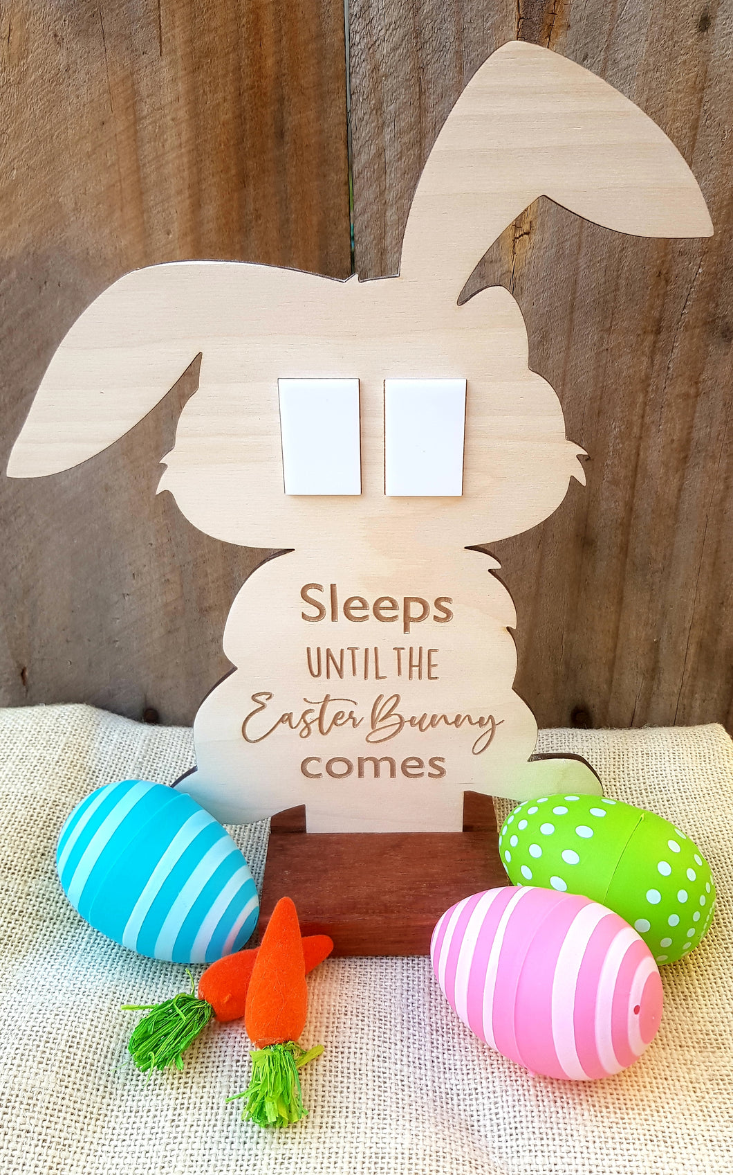 Easter Bunny Countdown Sign Willow And Belle Easter Bunny Countdown