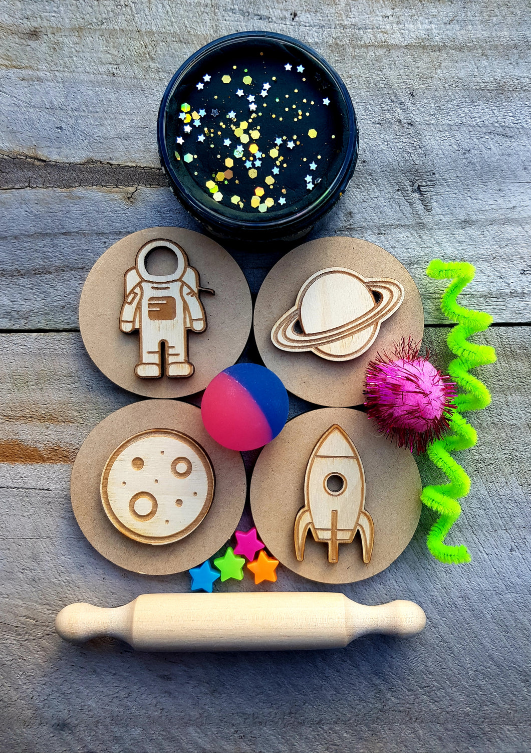 Playdough Kit- SPACE KIT